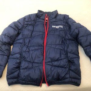 New England Patriots Puffer Coat